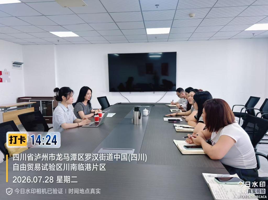 深入企业实践，赋能教学改革 ——我院教师赴泸州临港文创传媒有限公司 开展暑期企业实践